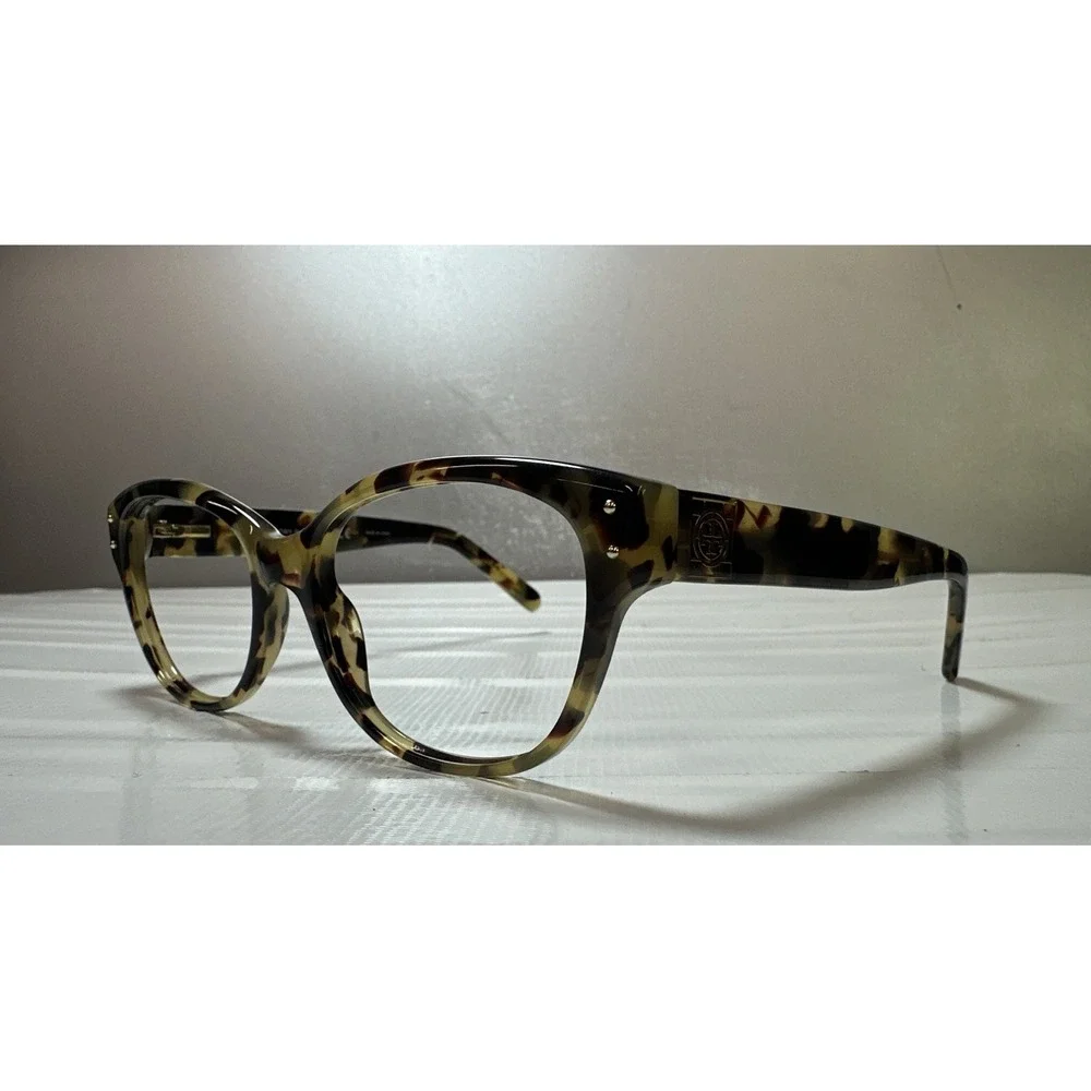 Tory Burch TY2040 1287 Cream Tortoise Oval Eyeglasses Frame 52-17 135